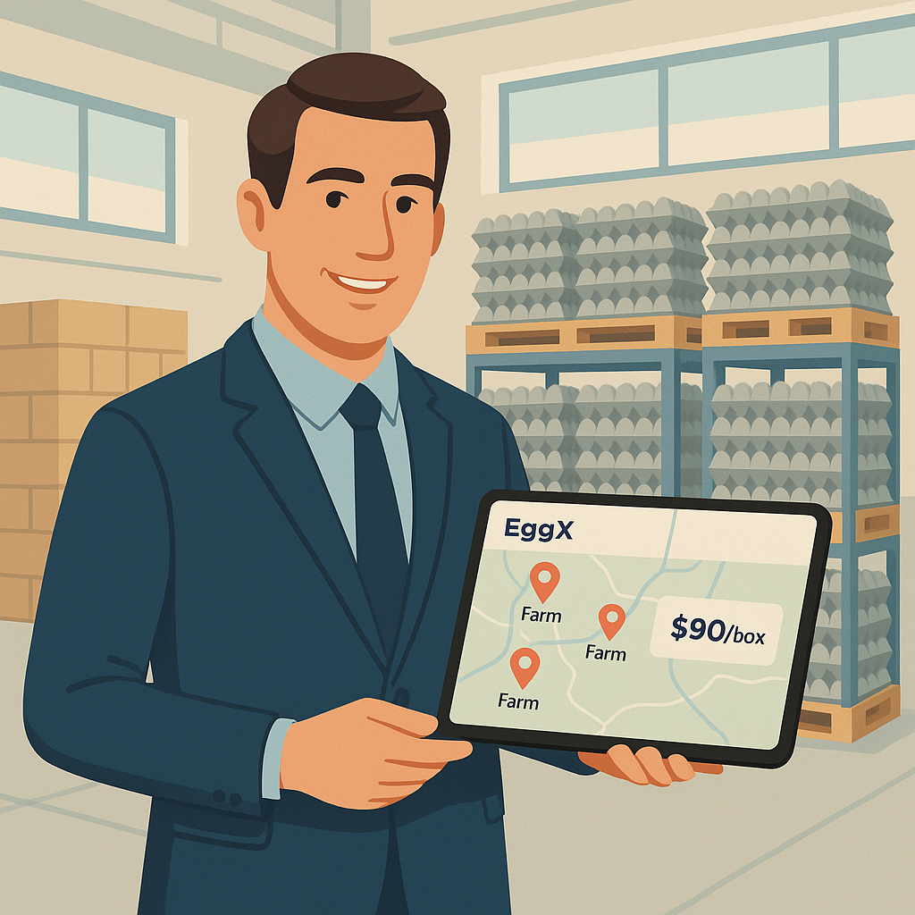 EggX for wholesale buyers and distributors - source quality eggs at competitive prices